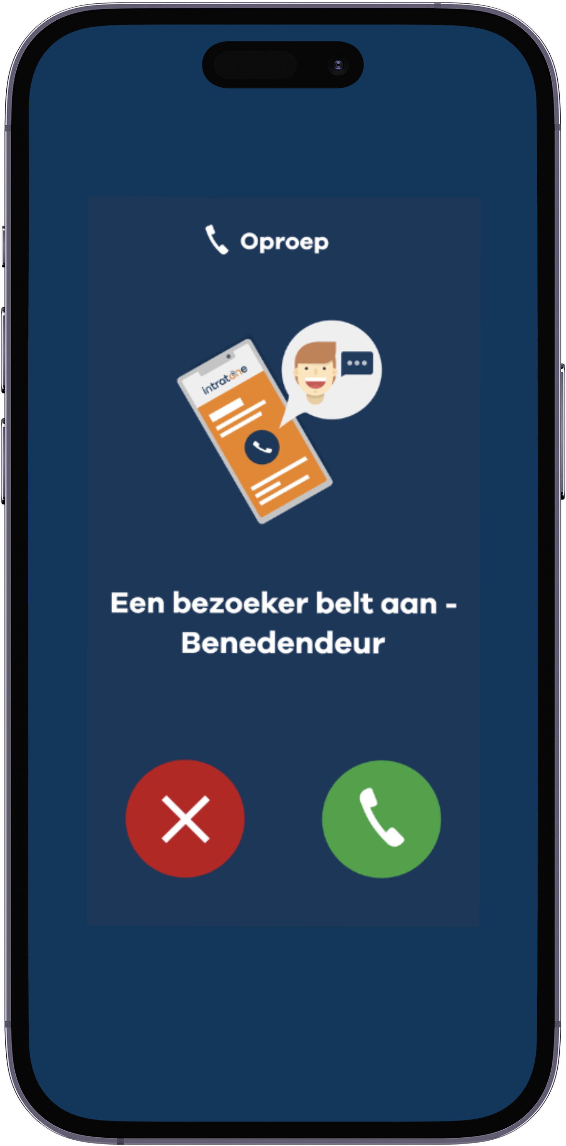 Mijn intercom app - Intratone Toegangscontrole