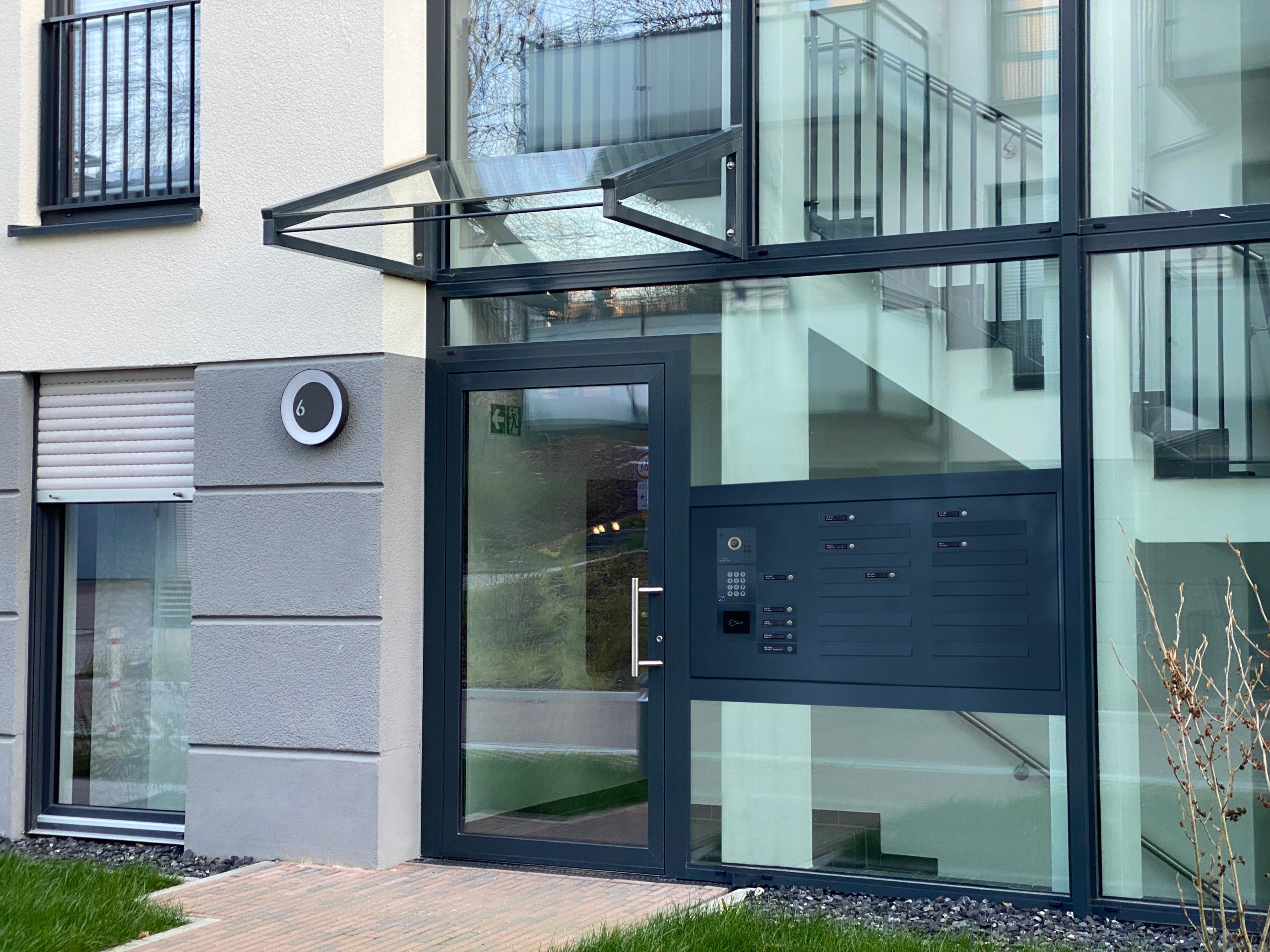 Draadloze deurintercom appartementencomplex