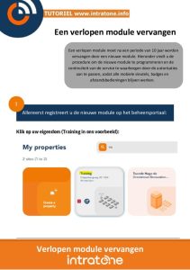 Hoe een module te vervangen