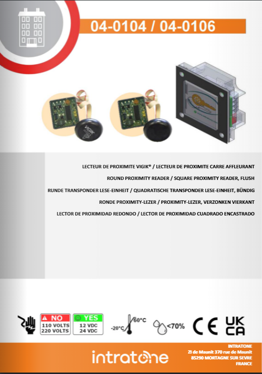 Ronde proximity lezer