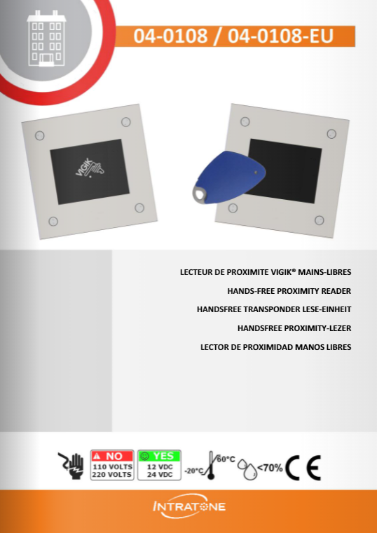 Handsfree proximity lezer