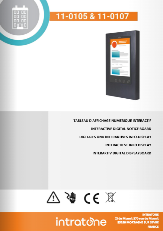 Interactief Info Display 15"