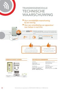 Technische waarschuwing